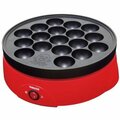 Yamazen 18-Hole Takoyaki Maker Hot Plate Grill